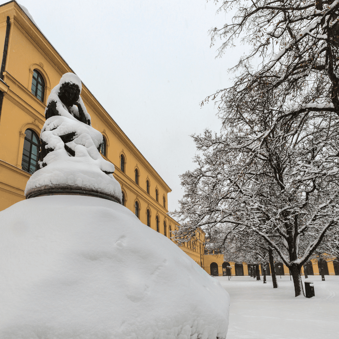 Munich in the Snow