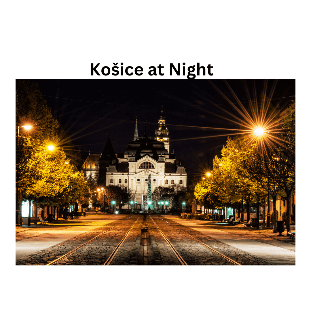 Košice at Night