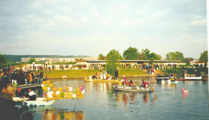 Kosice Days parade of boats