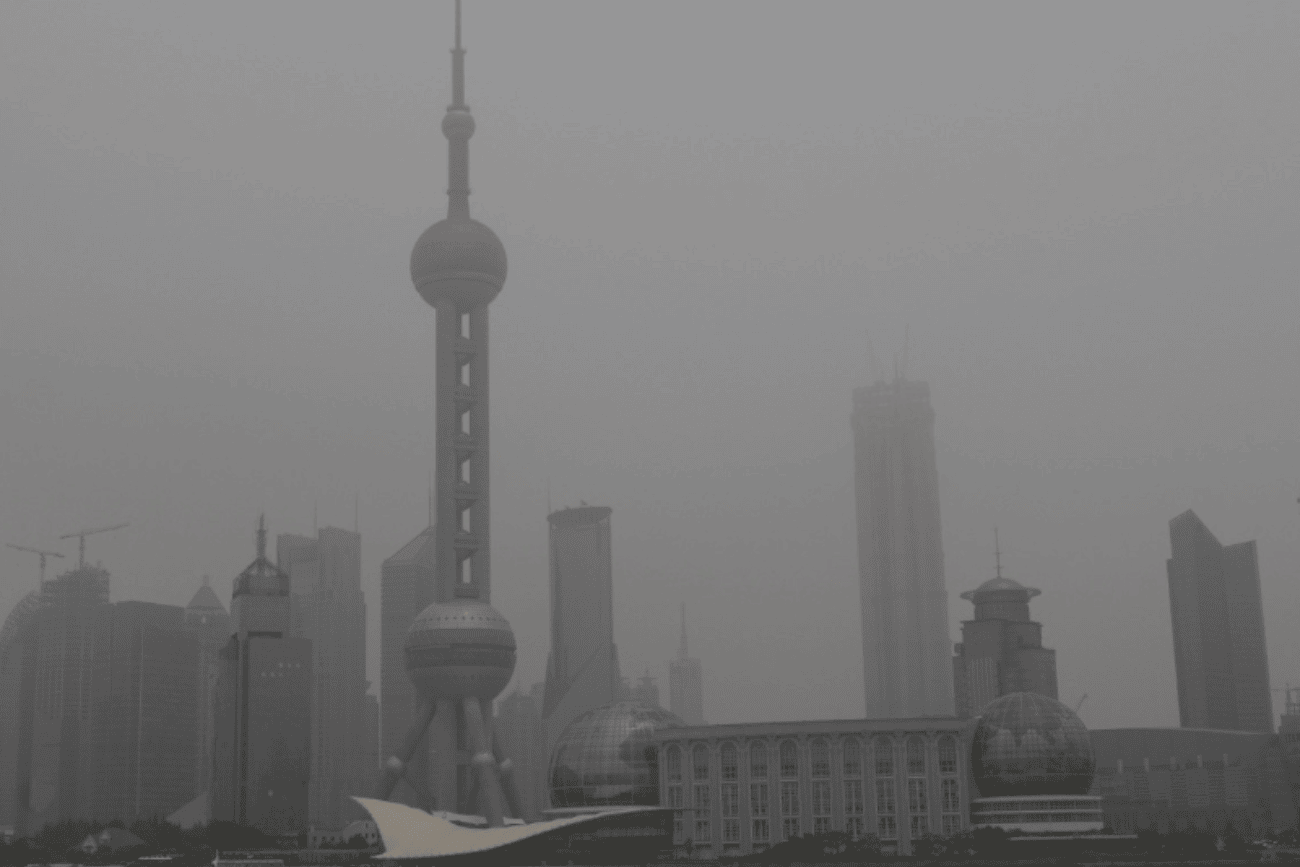 Hazy Shanghai