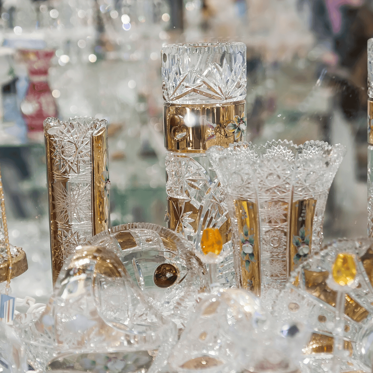 Prague Crystal Shopping