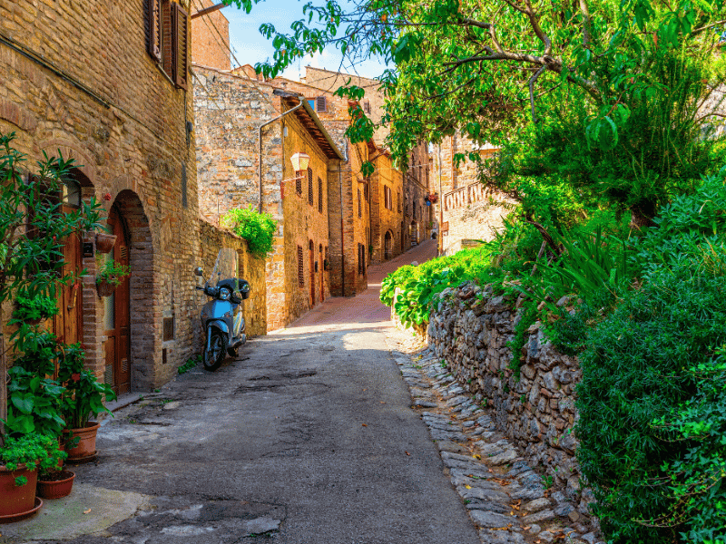 Tuscany Italy San Gminingno