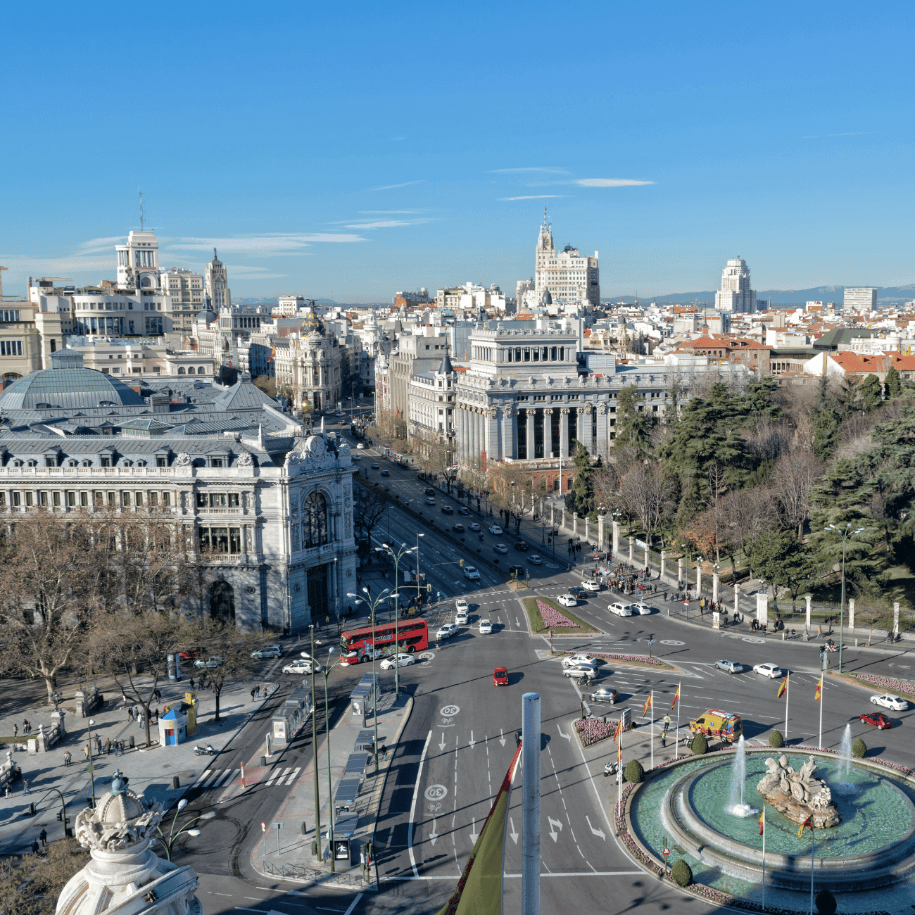 Madrid Traffic Driving