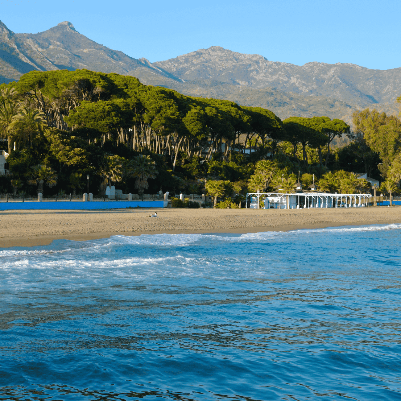 Beach at Marbella Spain