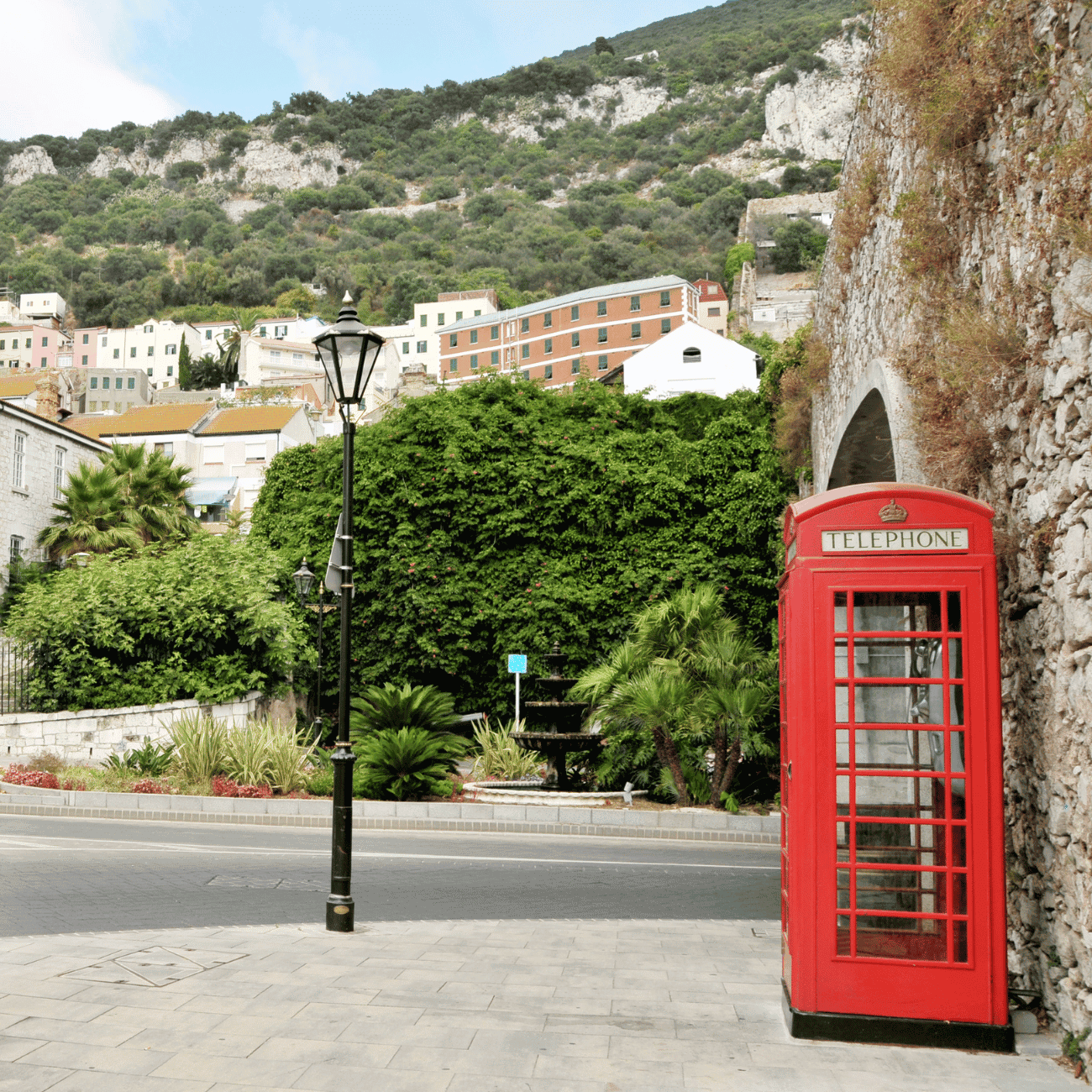 British Phone Booth in Gibraltar