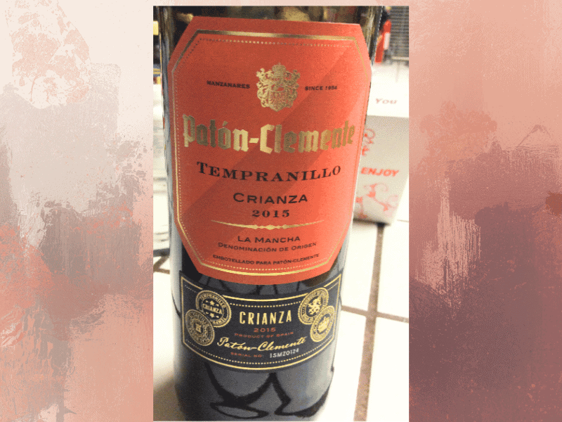 Patón-Clemente Tempranillo Crianza